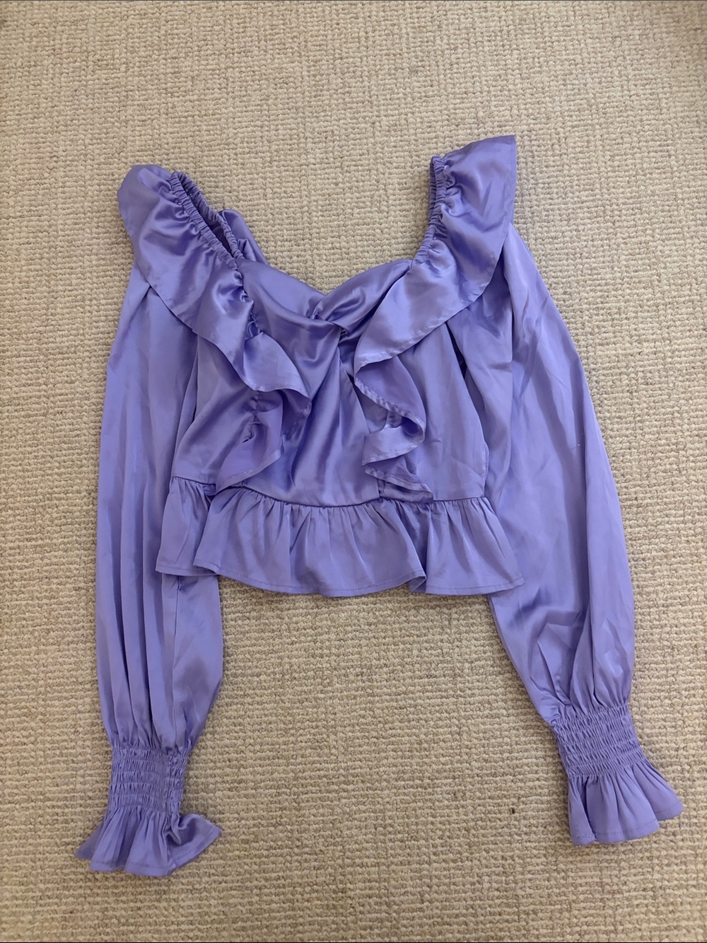 Cake For Dinner Ruffly Sleeve Top